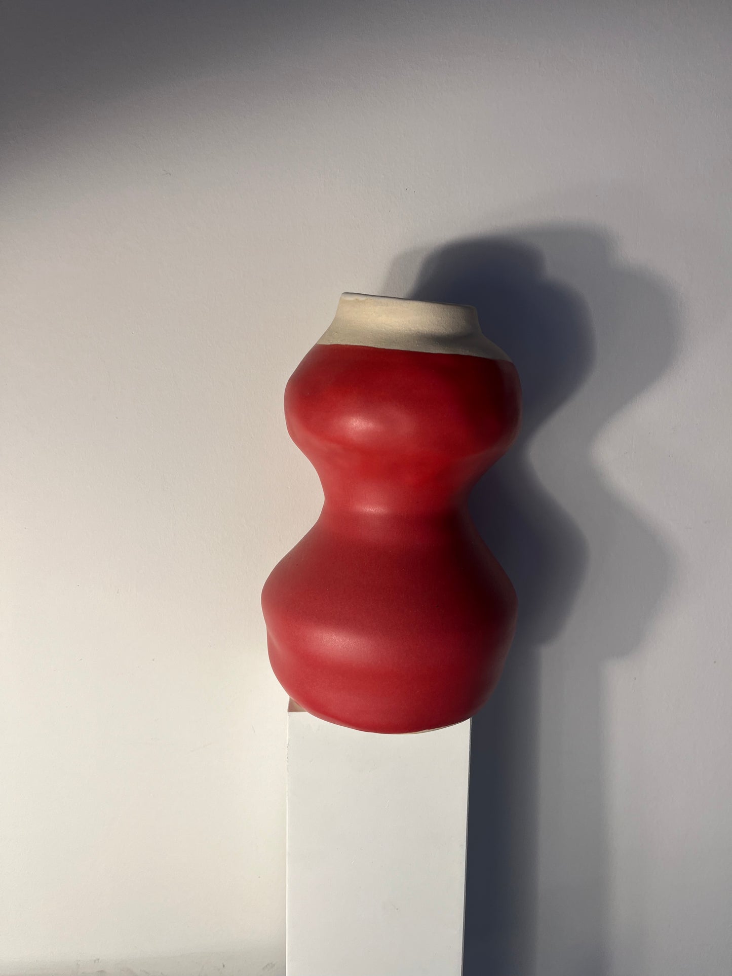 Vase Rouge Mat