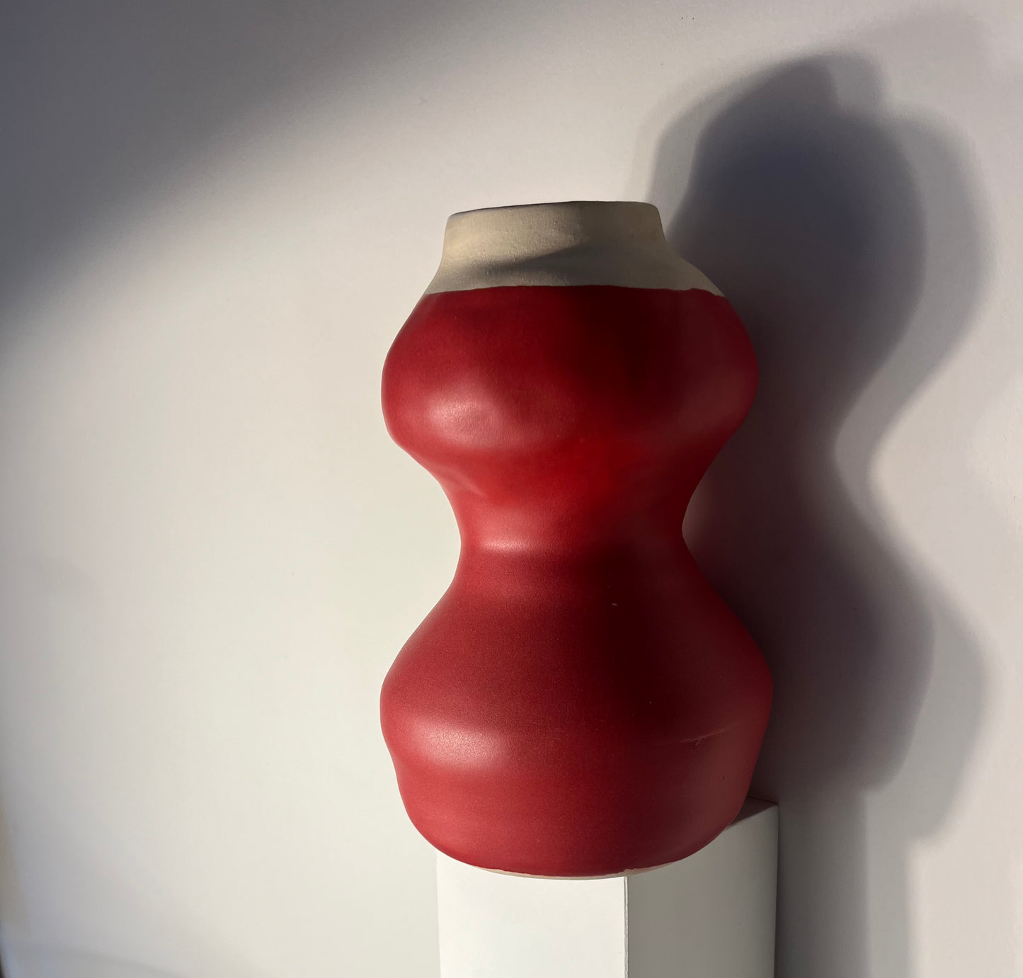 Vase Rouge Mat